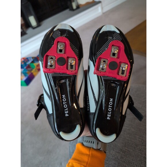 Peloton cycling bike shoes with look delta cleats EU 38 US women's 7 - Picture 6 of 8